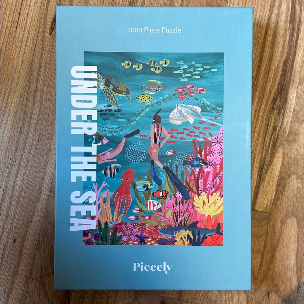 Piecely- Under The Sea 1000 piece Puzzle
